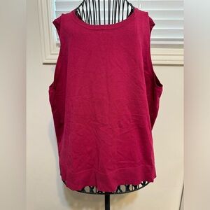 Charter Club Red Vest